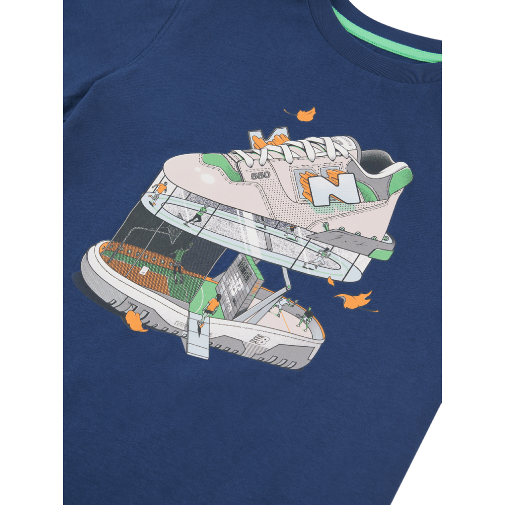 New Balance Illustrated T-Shirt JuniorAlive & Dirty