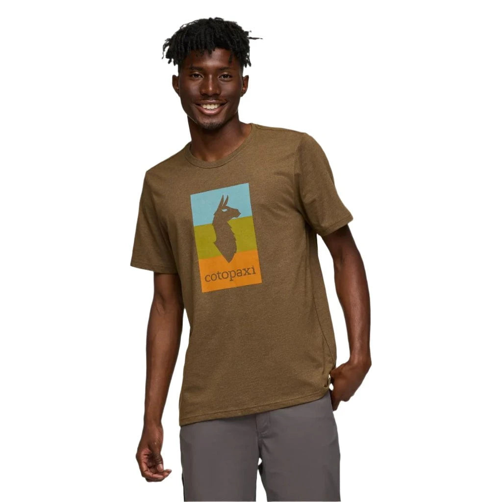 Cotopaxi Llama Block T-Shirt MenAlive & Dirty