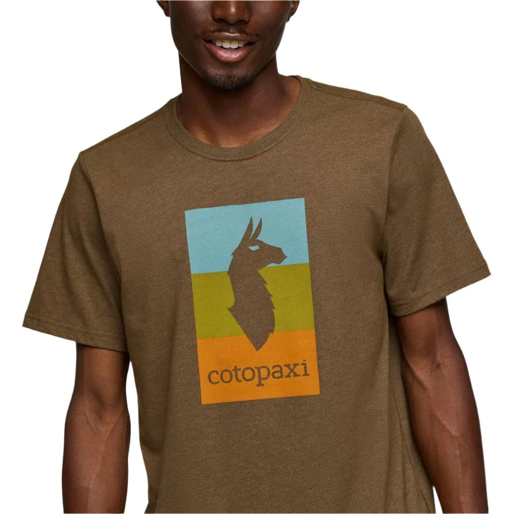 Cotopaxi Llama Block T-Shirt MenAlive & Dirty