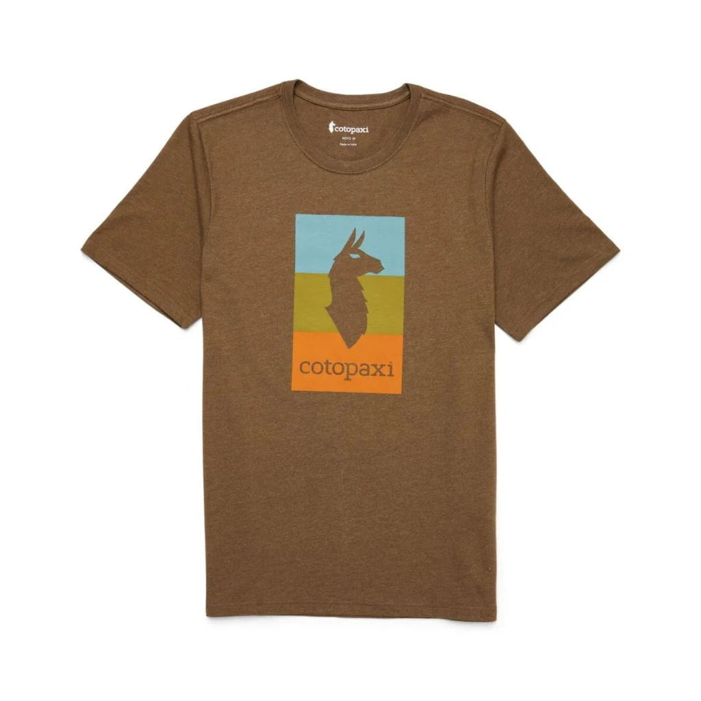 Cotopaxi Llama Block T-Shirt MenAlive & Dirty