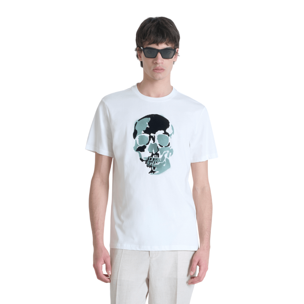 Antony Morato Skull T-Shirt MenAlive & Dirty