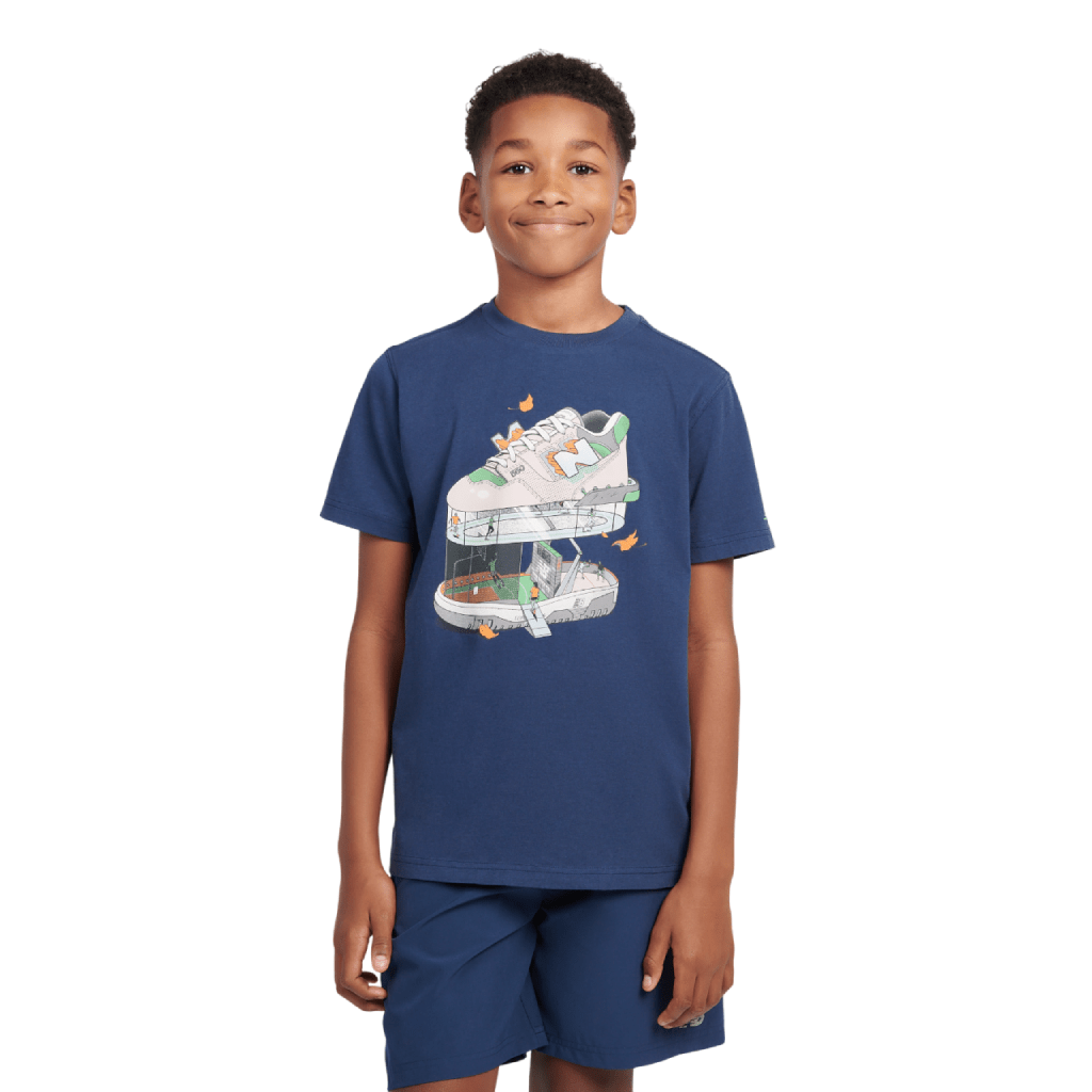 New Balance Illustrated T-Shirt JuniorAlive & Dirty