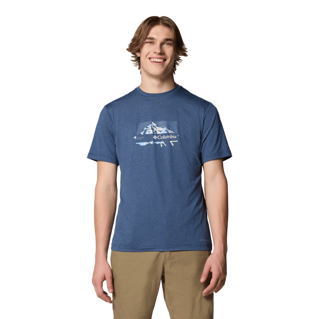 Columbia Kwick Hike Graph T-Shirt MenAlive & Dirty