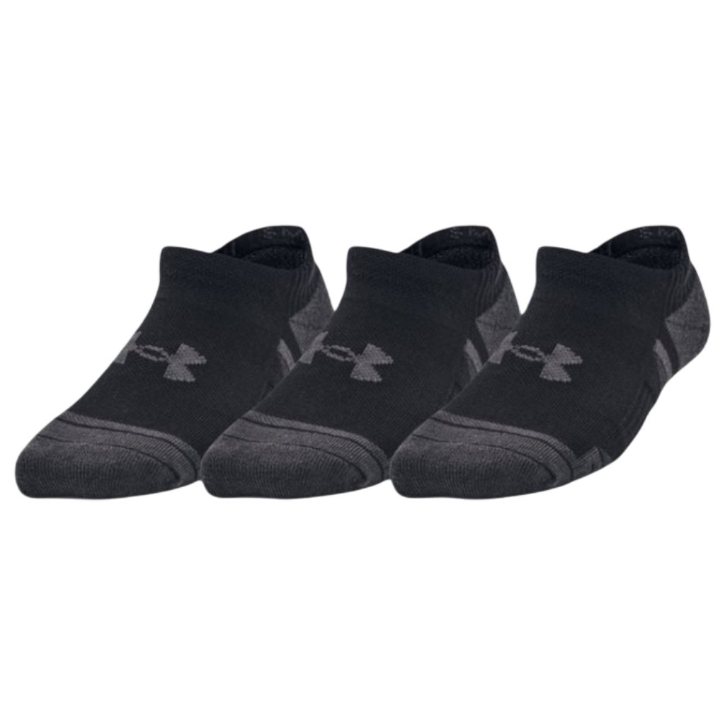 Under Armour Performance Tech 3 Pack No Show Socks JuniorAlive & Dirty