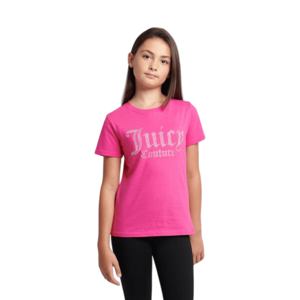 Juicy Couture Diamante Fitted Tee JuniorAlive & Dirty