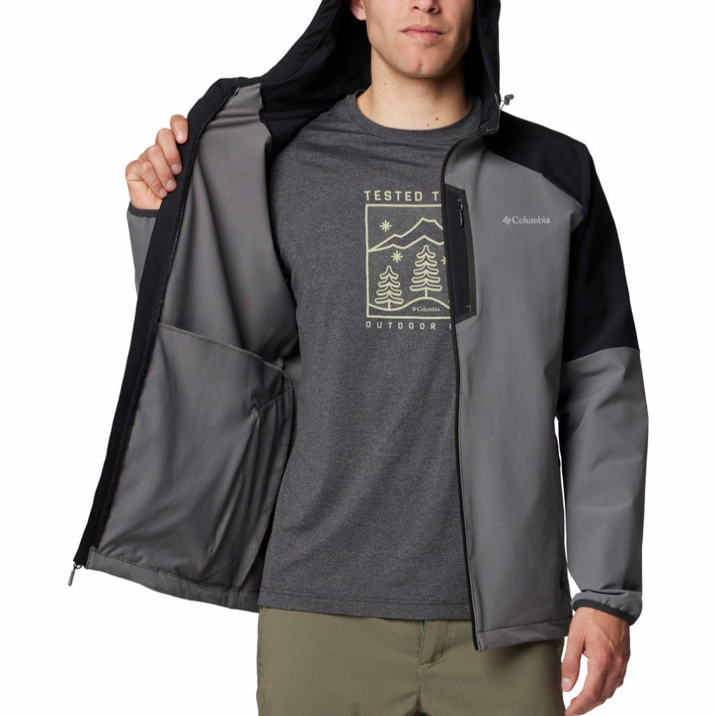 Columbia Tech Soft Shell Hoodie MenAlive & Dirty 