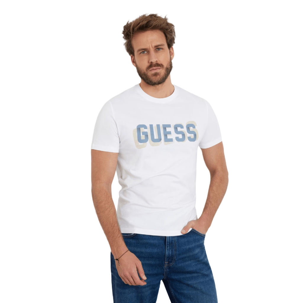 Guess Logo T-Shirt MenAlive & Dirty 