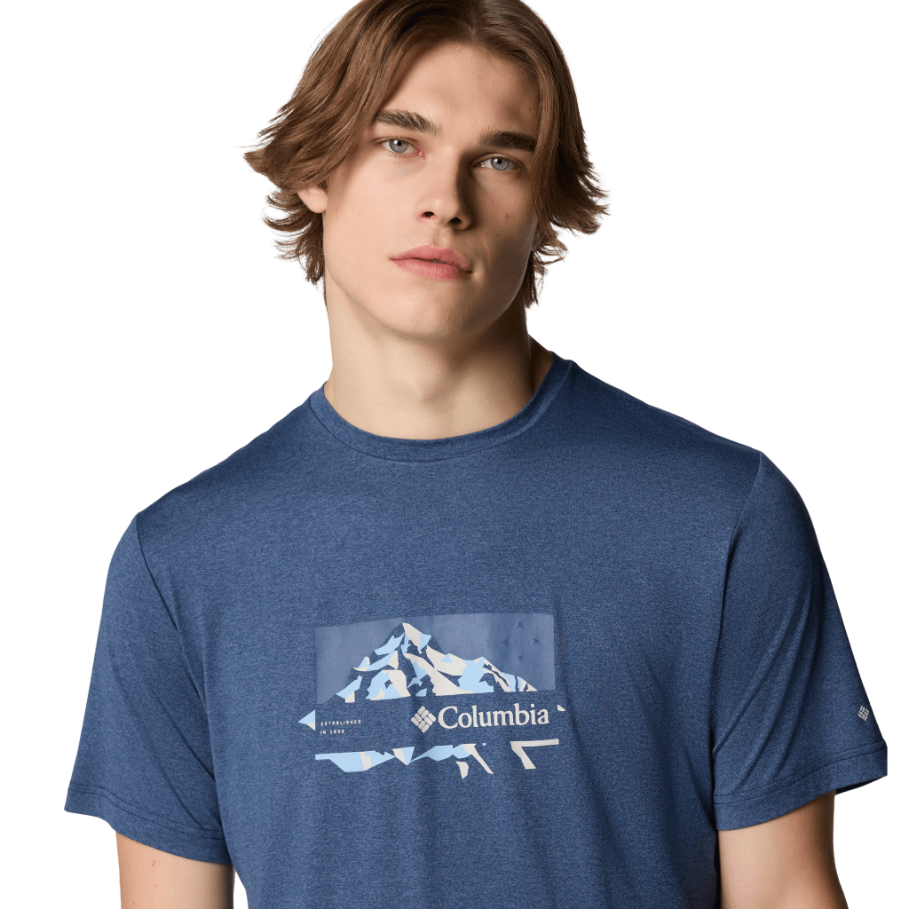 Columbia Kwick Hike Graph T-Shirt MenAlive & Dirty