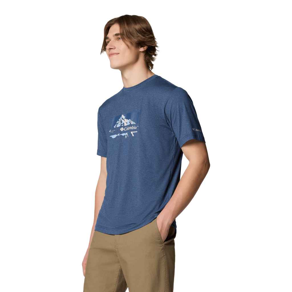 Columbia Kwick Hike Graph T-Shirt MenAlive & Dirty