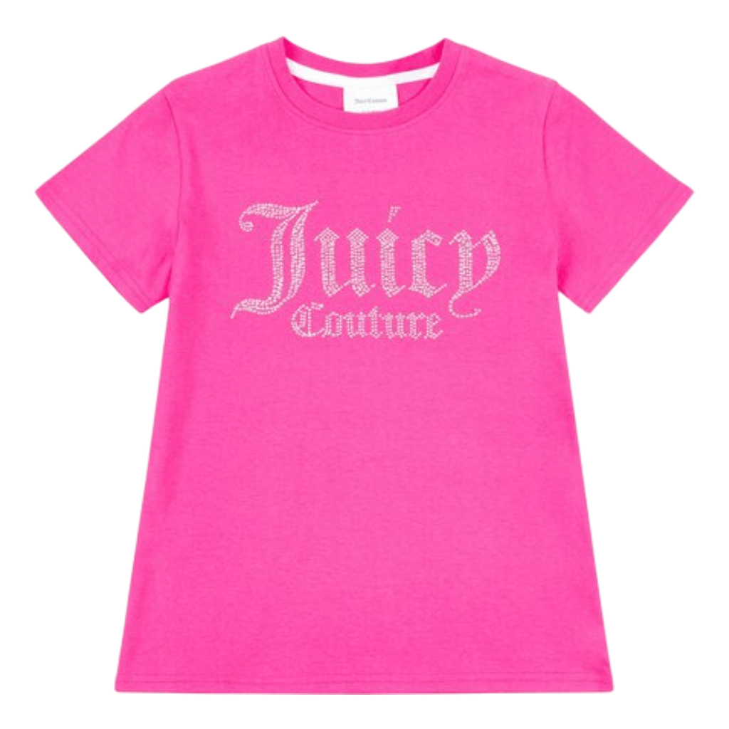 Juicy Couture Diamante Fitted Tee JuniorAlive & Dirty