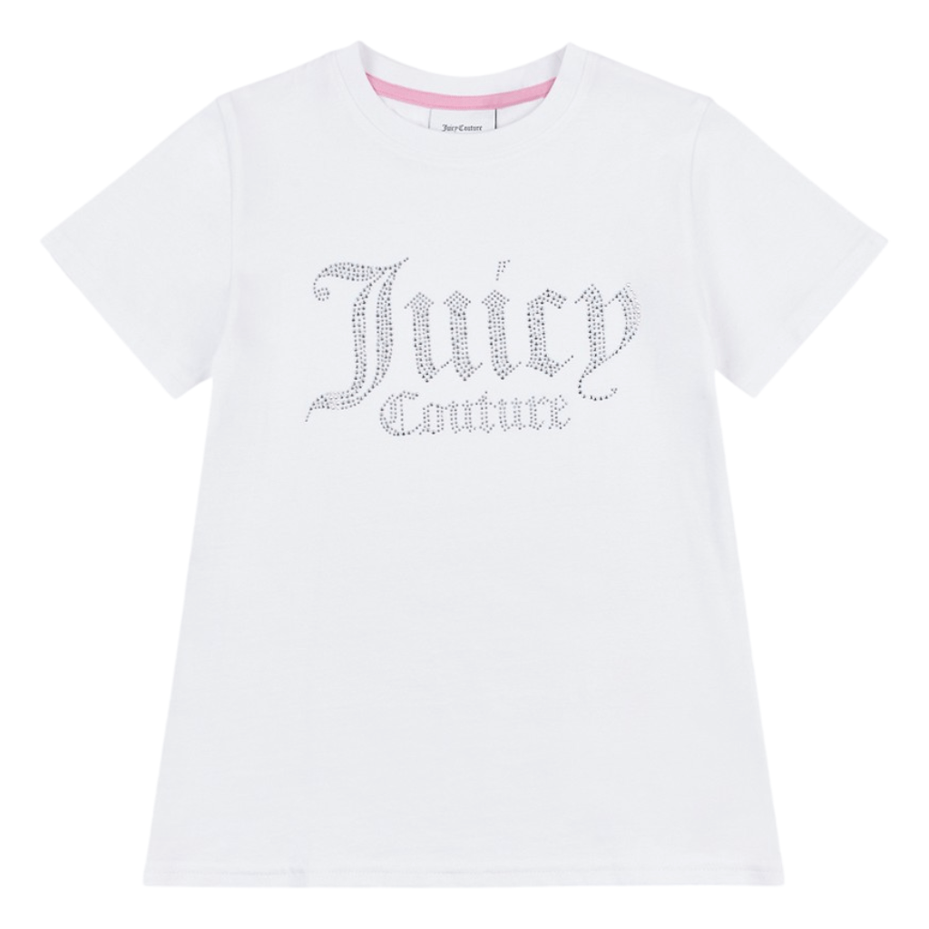 Juicy Couture Diamante Fitted Tee JuniorAlive & Dirty