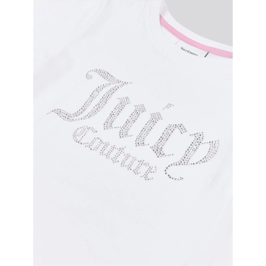 Juicy Couture Diamante Fitted Tee JuniorAlive & Dirty