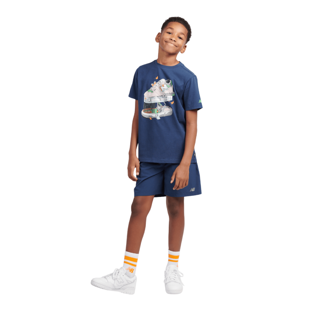 New Balance Illustrated T-Shirt JuniorAlive & Dirty