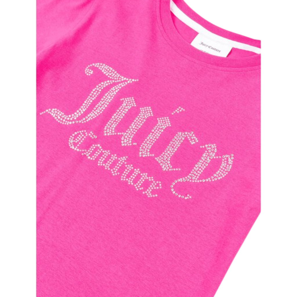 Juicy Couture Diamante Fitted Tee JuniorAlive & Dirty