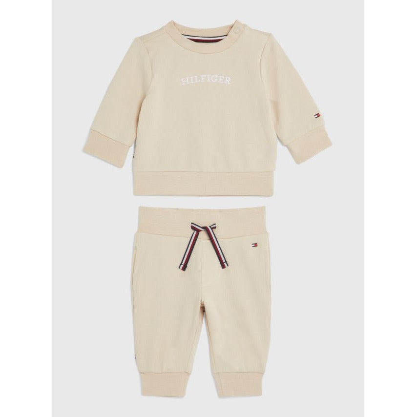 Tommy Hilfiger Boy's Monotype Tracksuit - Beige – Alive & Dirty