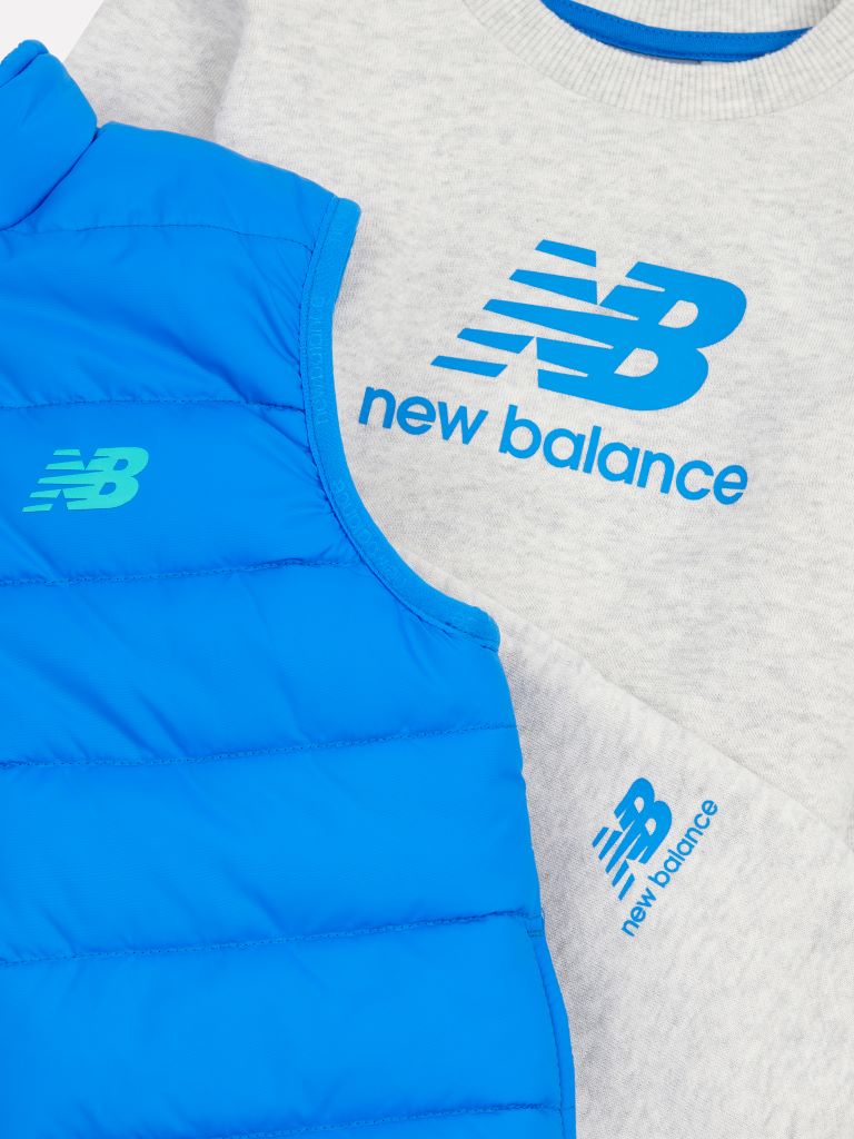 New Balance Gilet and Crew Jogger Set BabyAlive & Dirty 