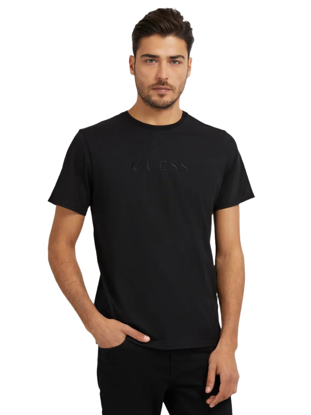 Guess Emb Pima Logo T-Shirt MenAlive & Dirty 