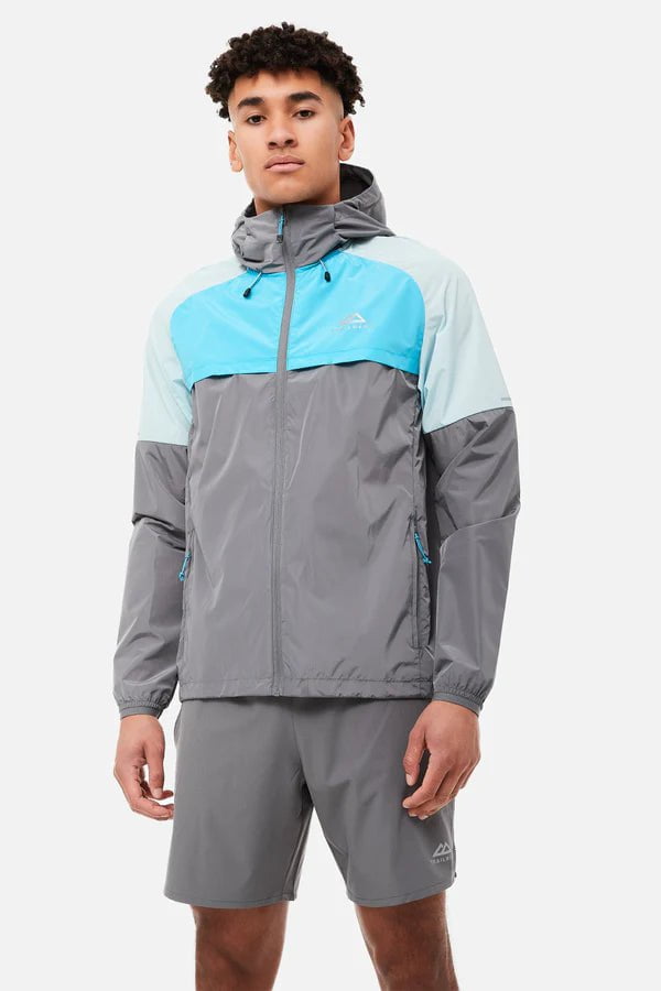 Trailberg Men's Ozone Windbreaker SS24 - Grey/Blue – Alive & Dirty