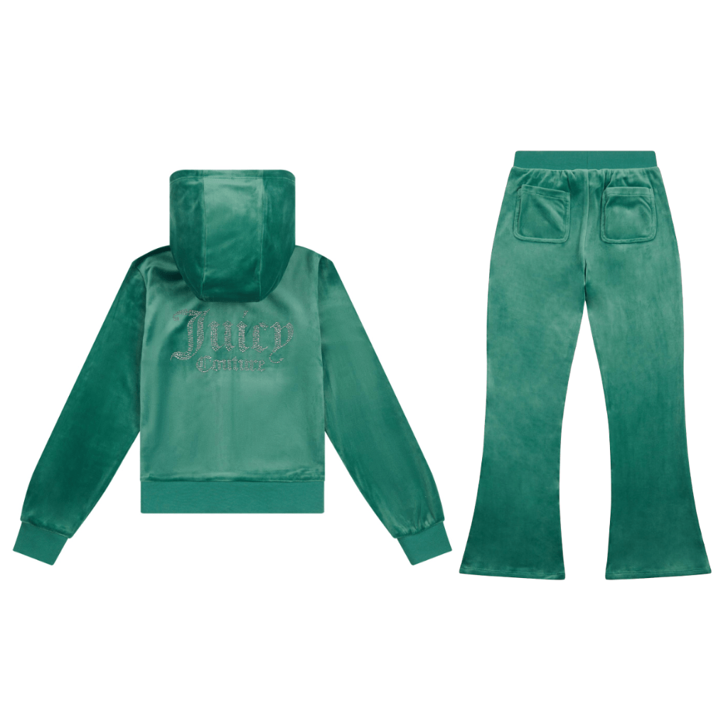 Juicy Couture Diam FZ BC Tracksuit JuniorAlive & Dirty 