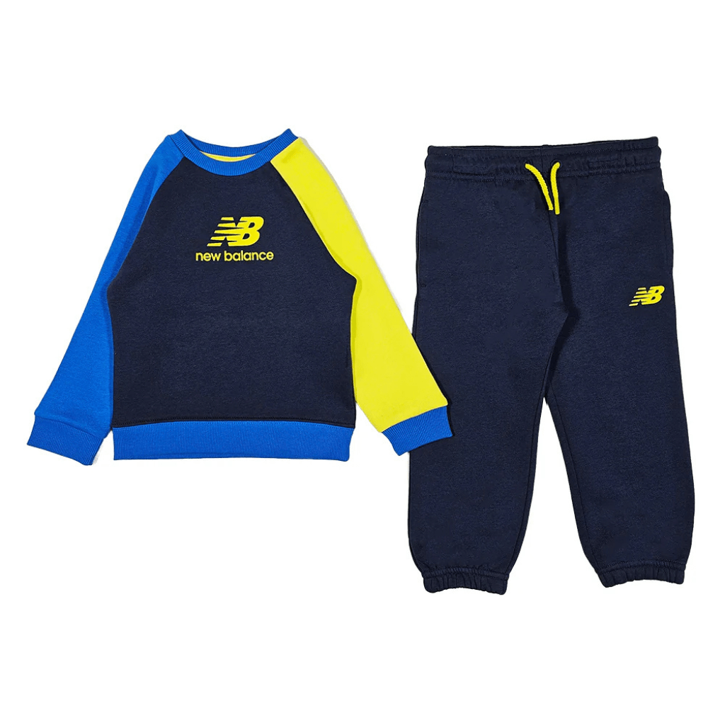 New Balance Raglan Crew and Jogger Set BabyAlive & Dirty