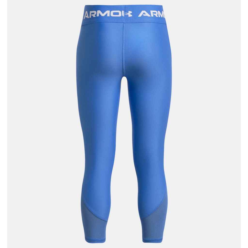 Under Armour Girl's Crop Leggings - Blue/White – Alive & Dirty